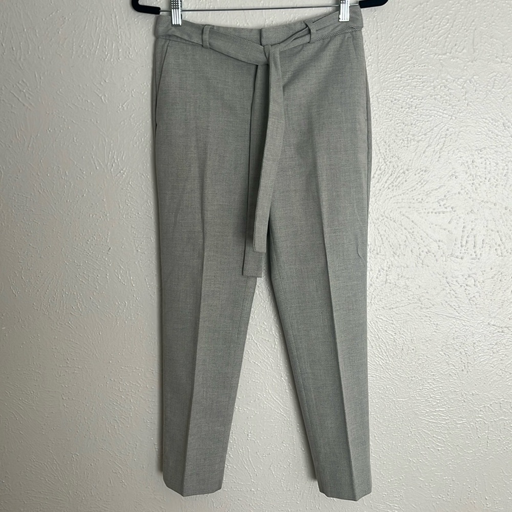 Belted pants